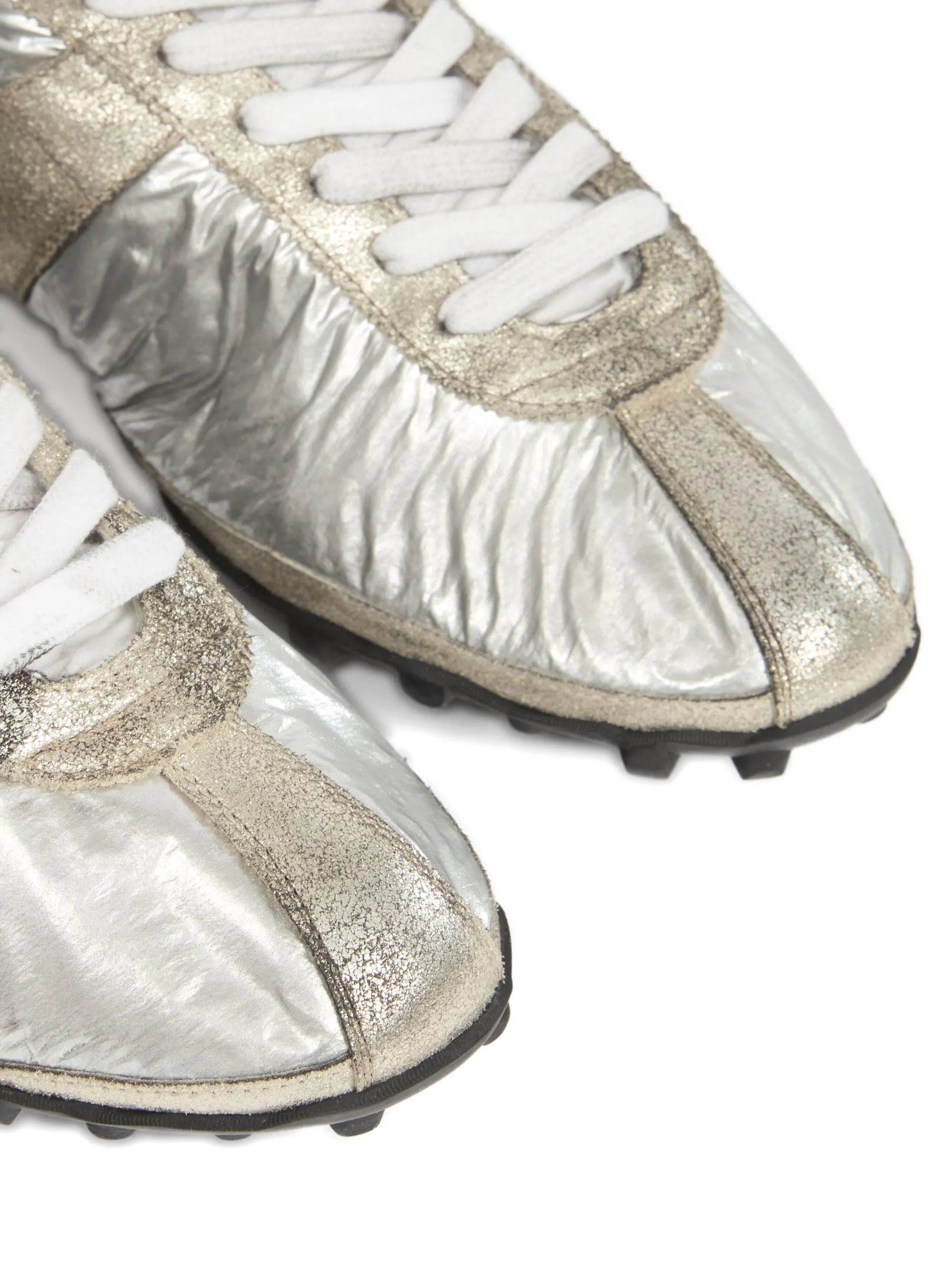 Maison Margiela Metallic Low-top Sneakers - 4