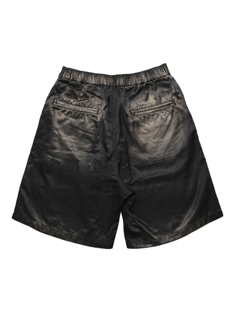 Maison MIHARAYASUHIRO elastic-waistband satin shorts outlook