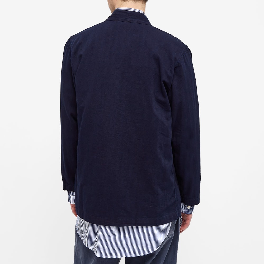 Universal Works Herringbone Denim Kyoto Work Jacket - 6