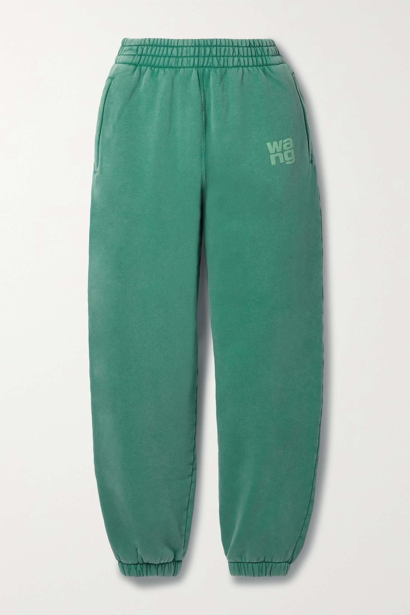 Cotton-jersey track pants - 1