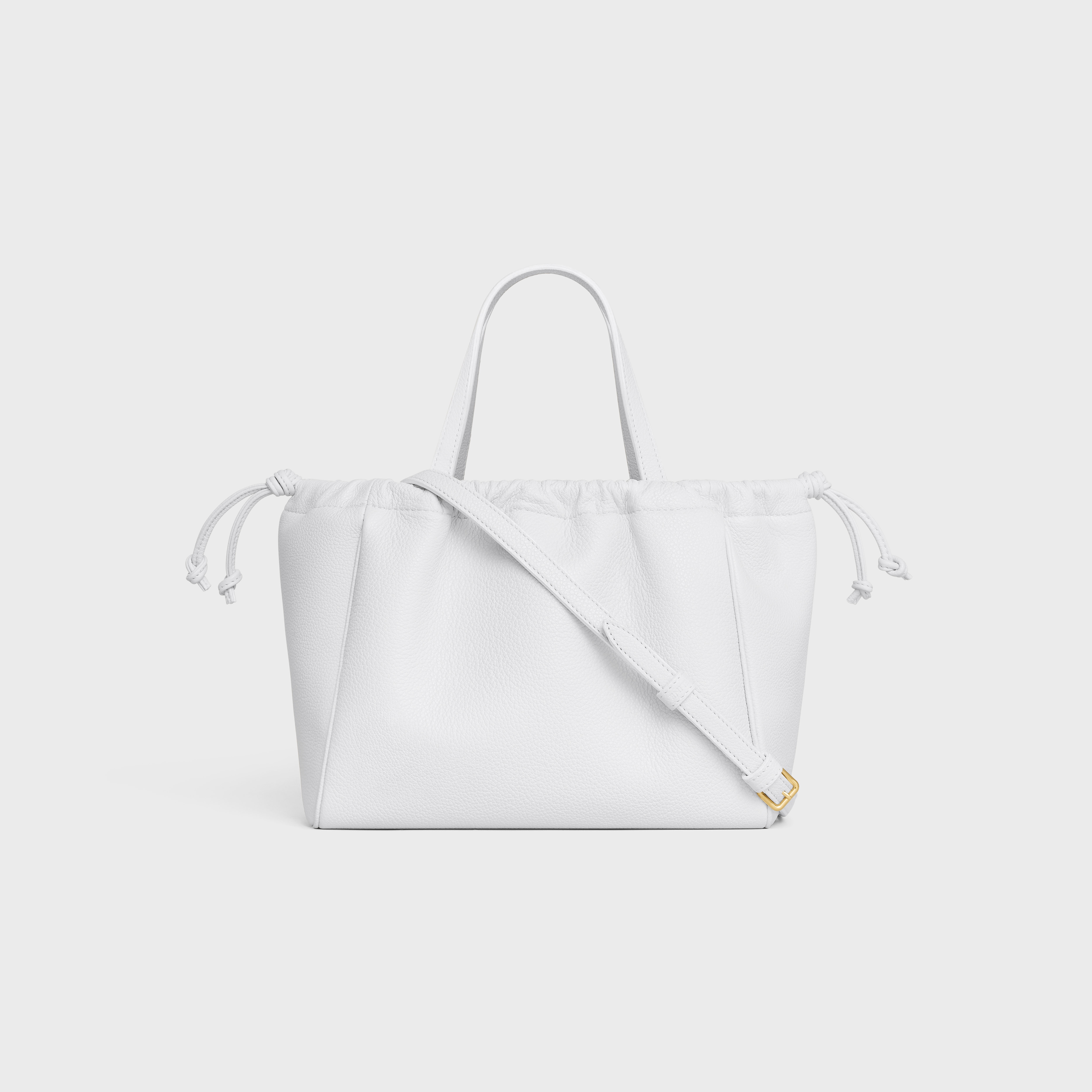 SMALL CABAS DRAWSTRING CUIR TRIOMPHE in Grained calfskin - 3