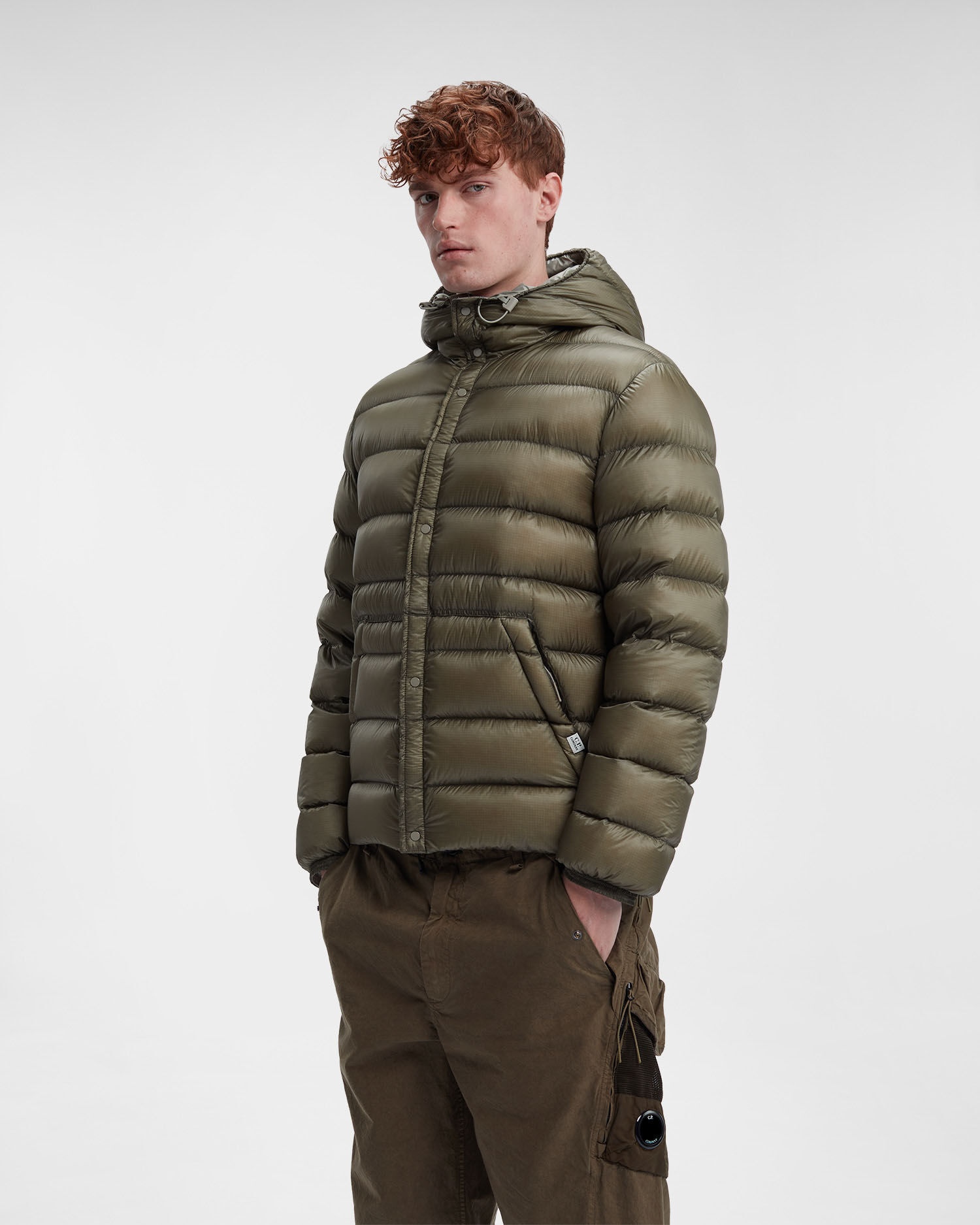 C.P. Company D.D.Shell Hooded Down Jacket - Farfetch