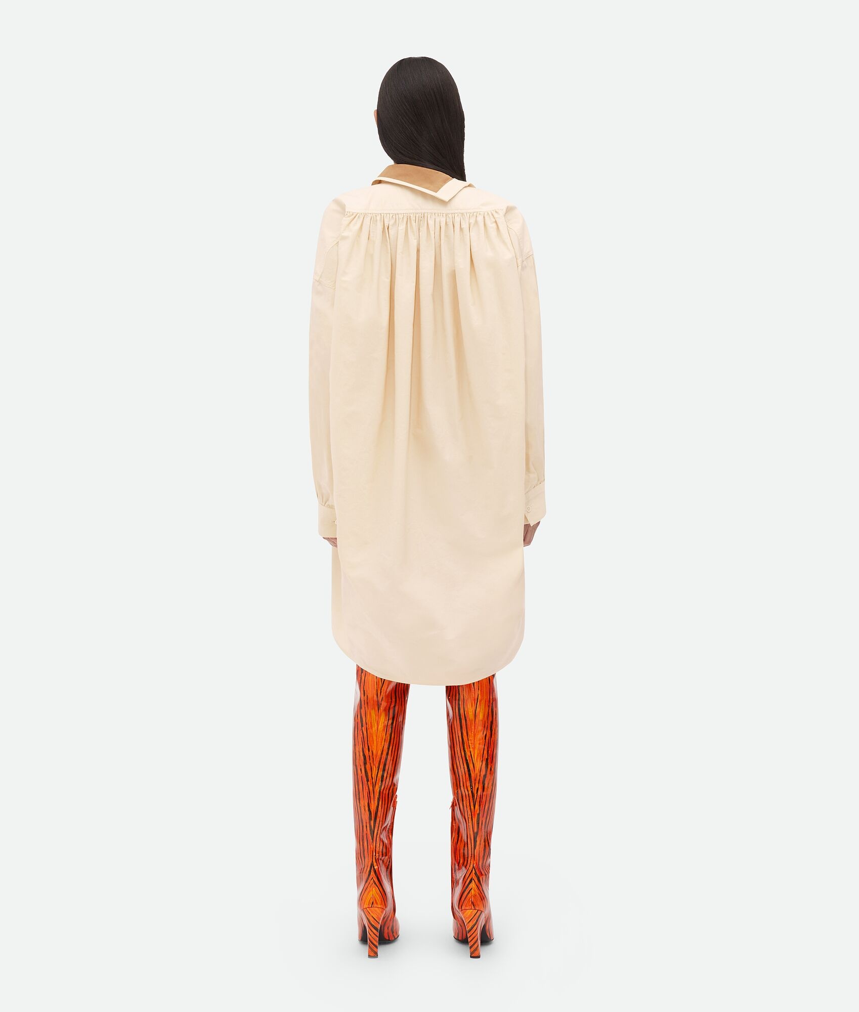 Compact Cotton Dress - 3