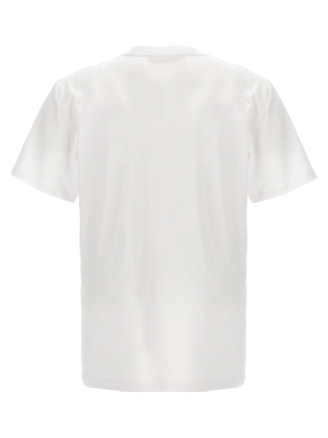 Logo Embroidery T-Shirt White/Black - 2