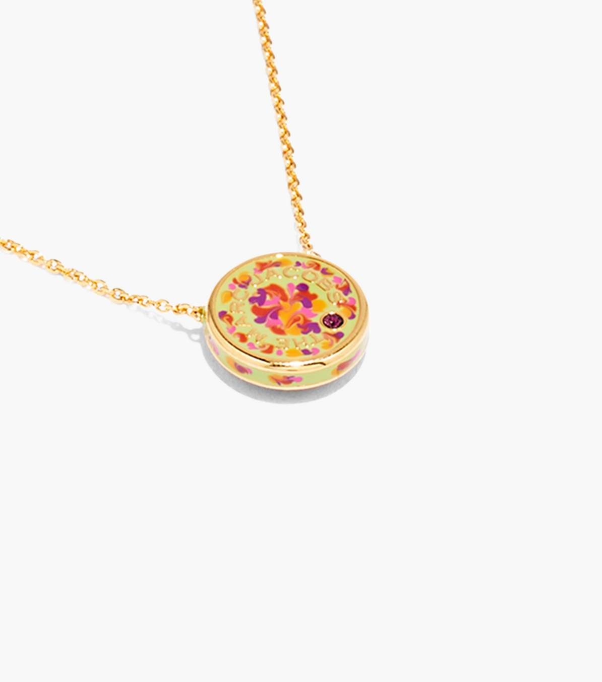 THE MARBLED MEDALLION PENDANT - 3