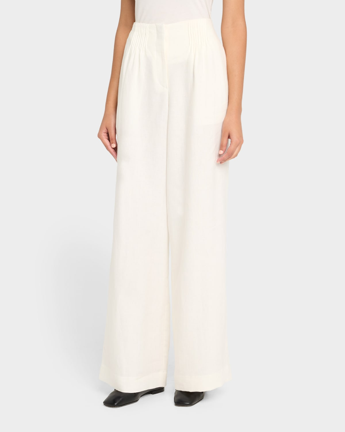 Mini Pleat Trousers - 4