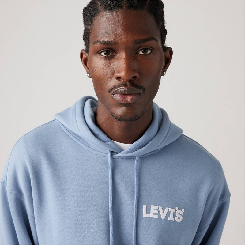 RELAXED FIT GRAPHIC HOODIE SWEATSHIRT 4