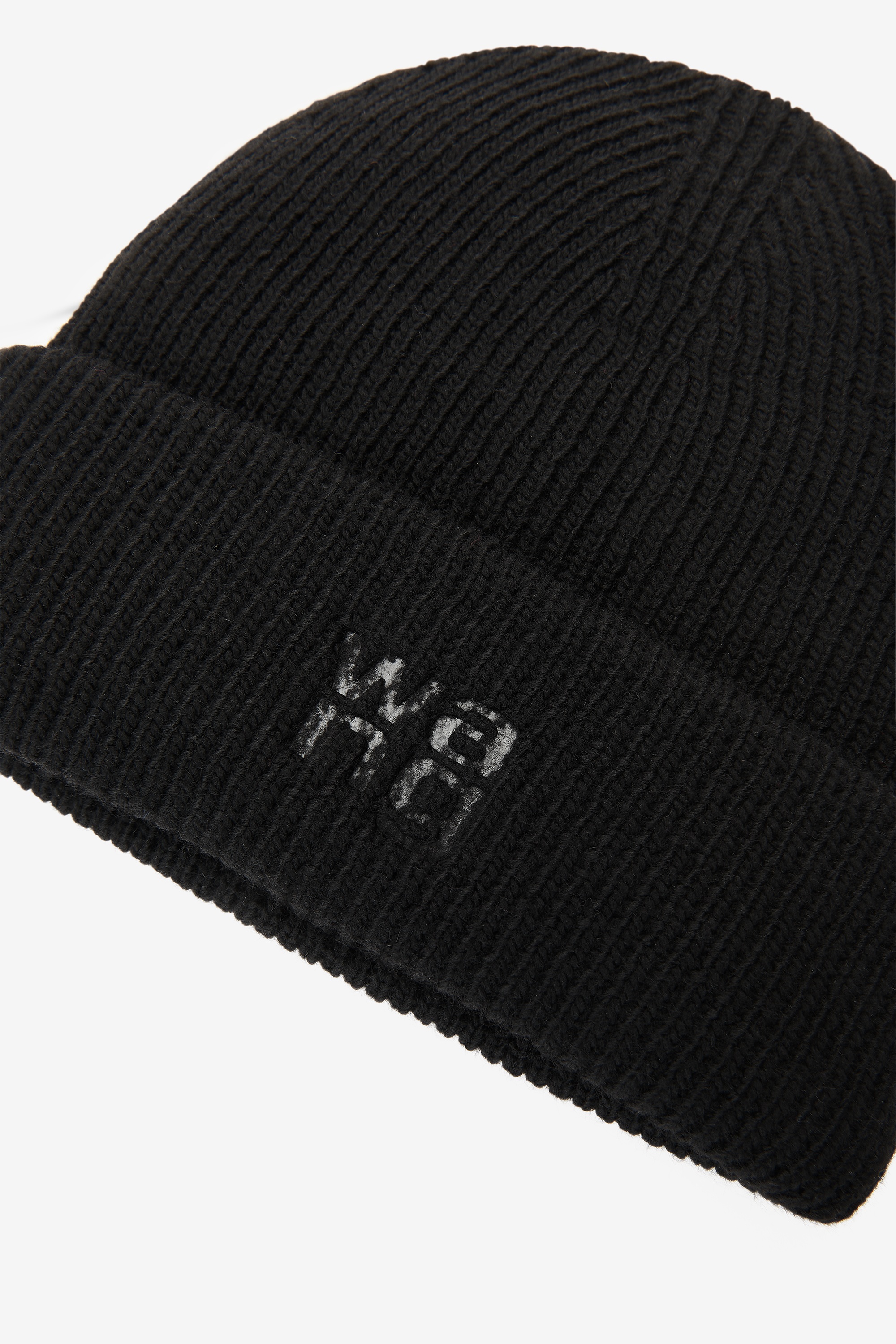 Logo beanie in compact deboss - 2