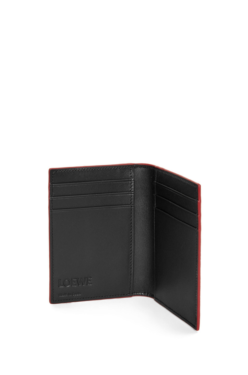Mushroom bifold cardholder in classic calfskin 3