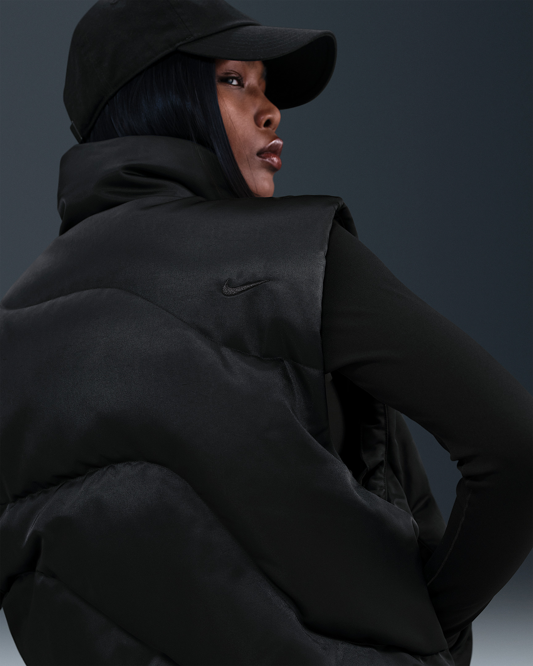 Nike Sportswear Swoosh Series Women's Oversized Down Vest - 2
