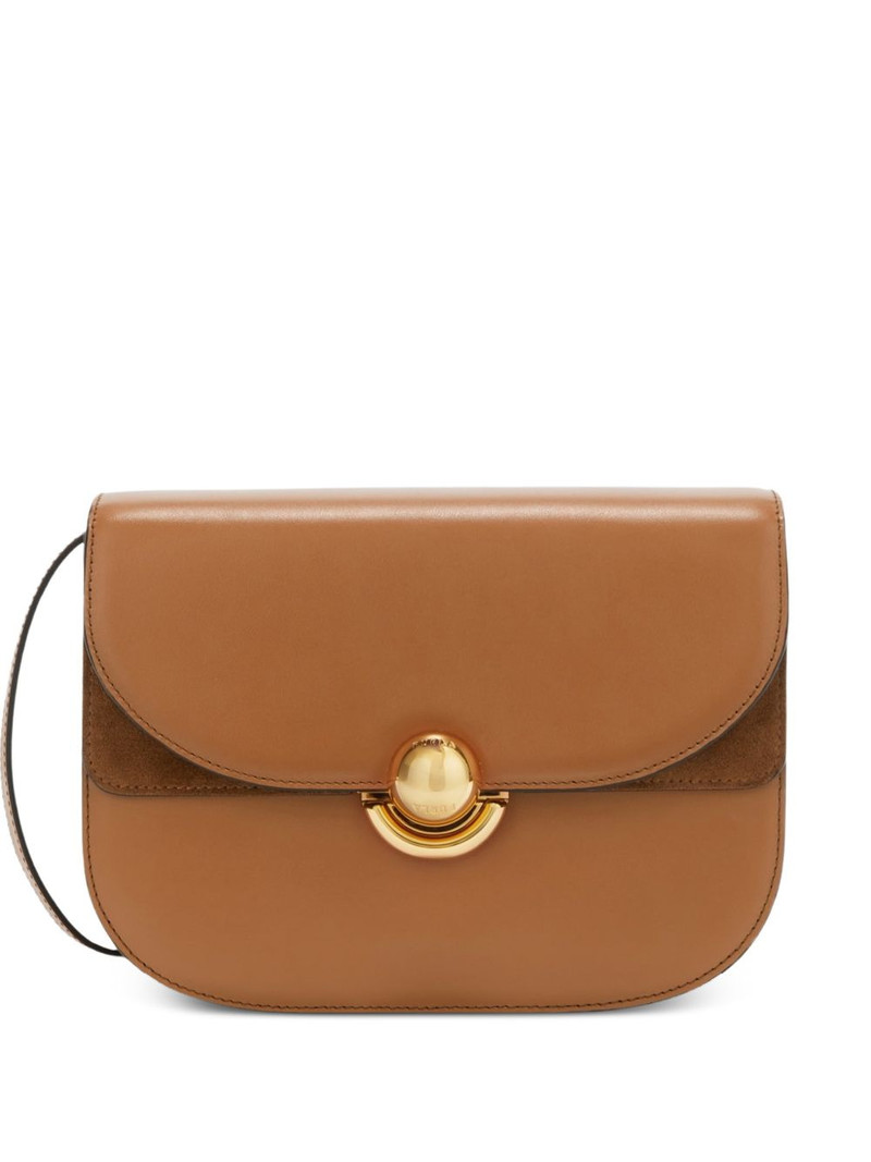 flap sfera leather cross body bag 1