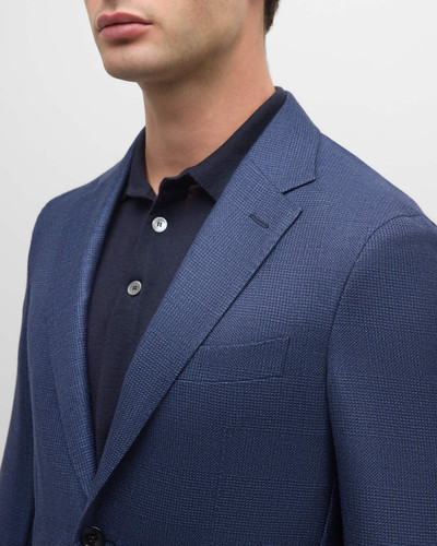 ZEGNA Men's Tonal Plaid Couture Sport Coat outlook