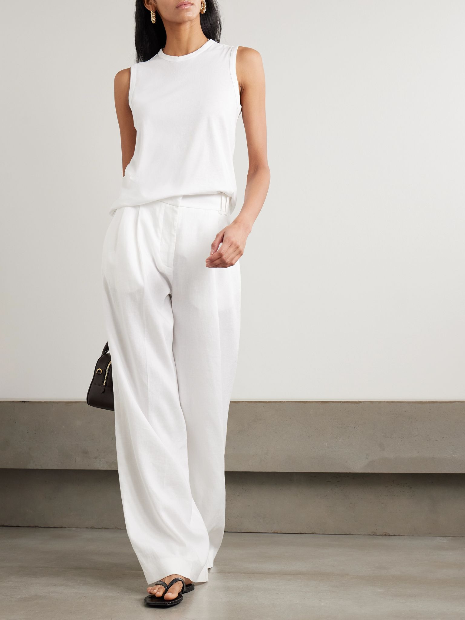 Organic cotton-jersey tank top White - 2