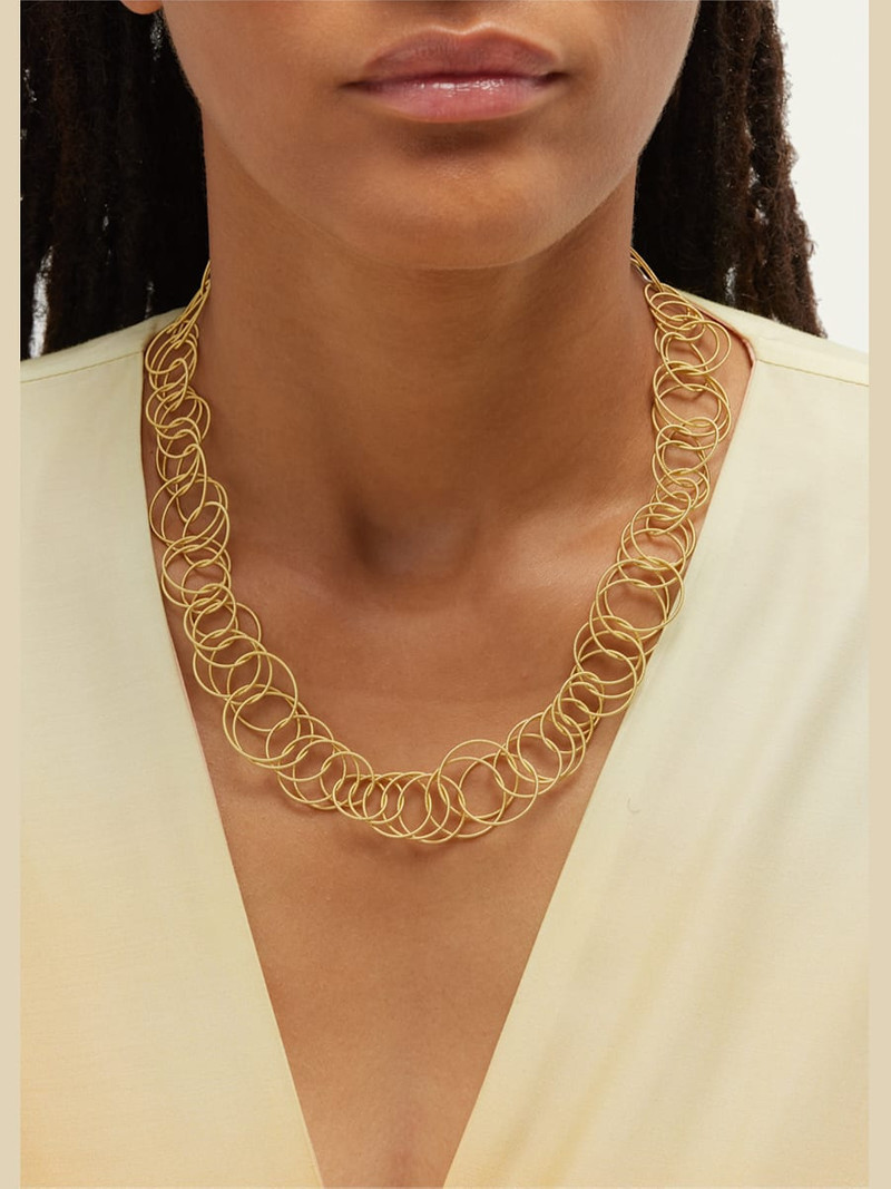 Buccellati 18K Yellow Gold Hawaii Short Necklace outlook