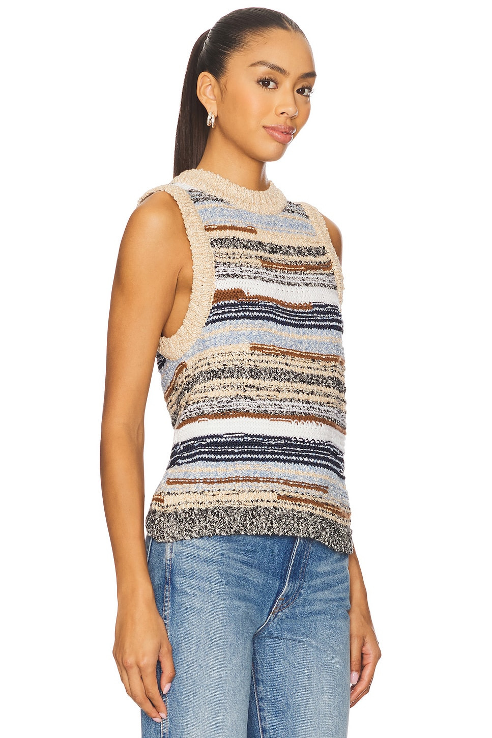 Cropped Jerrel Knit Tank - 2