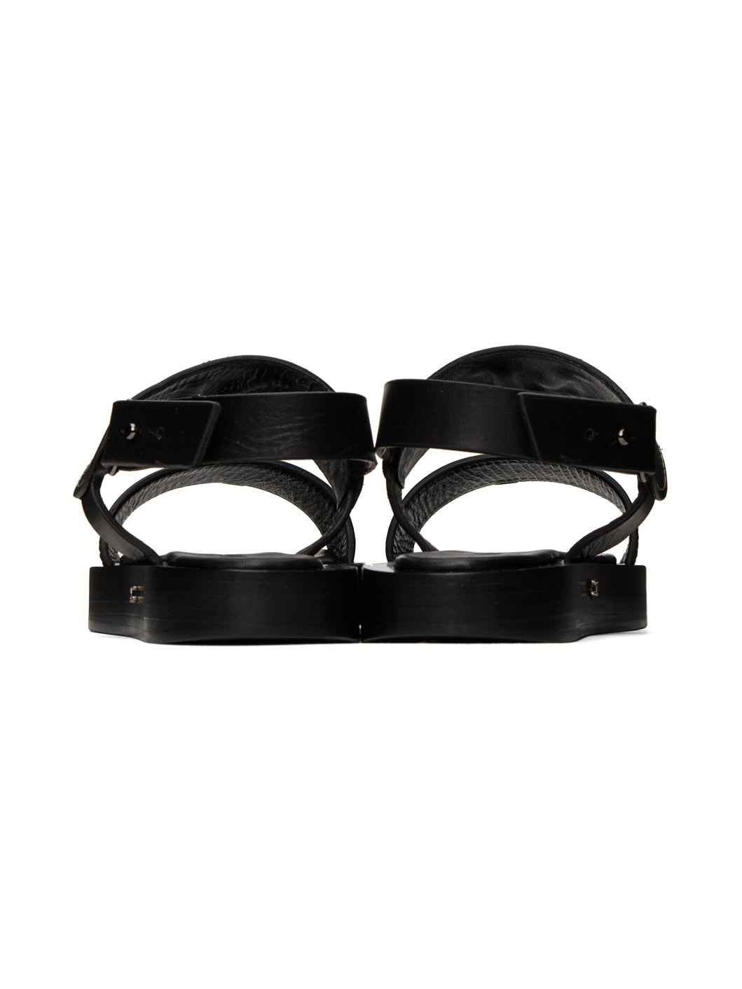 Black Diana Sandals - 2