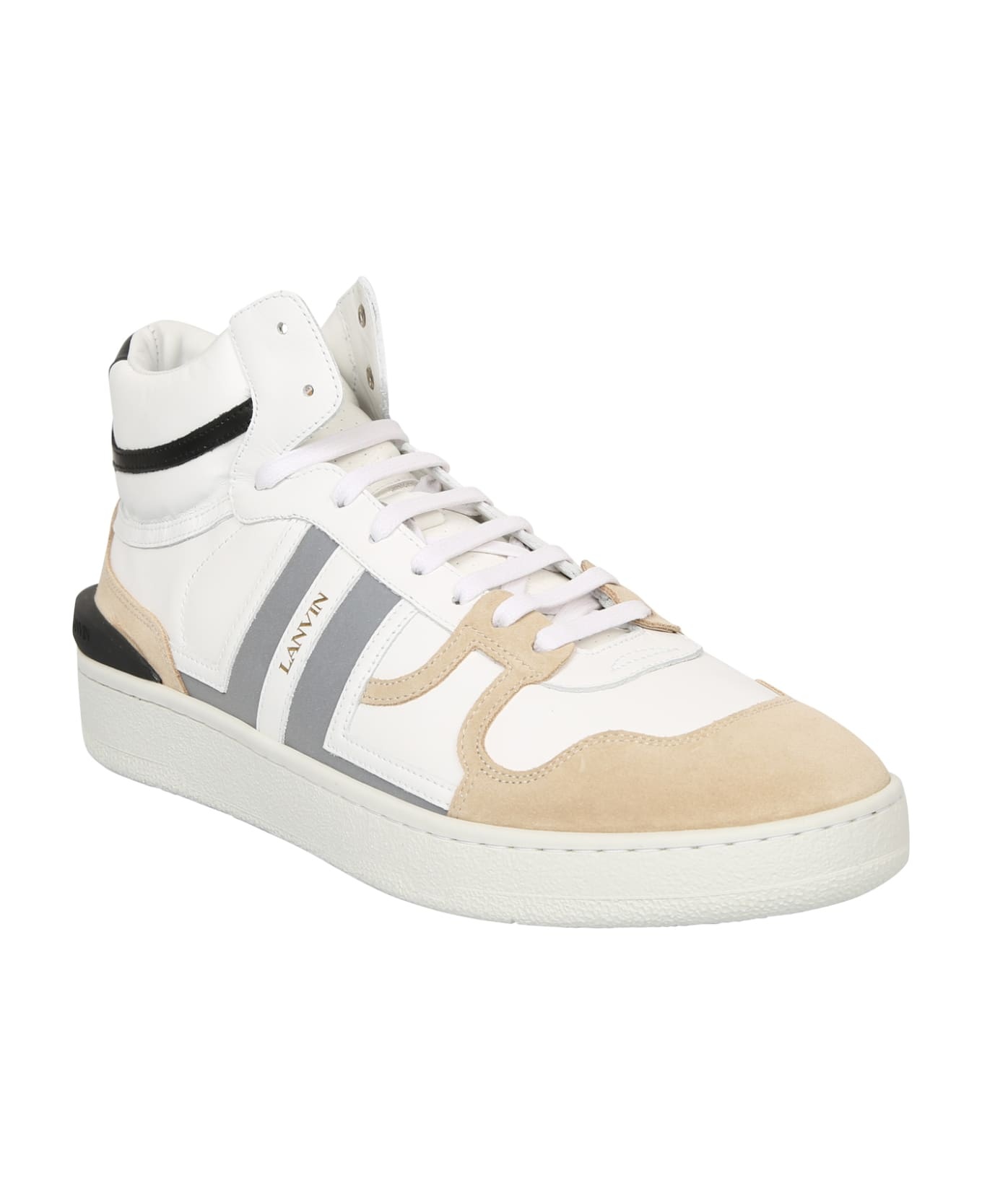 Sneakers High Top Clay Bia/arg - 2