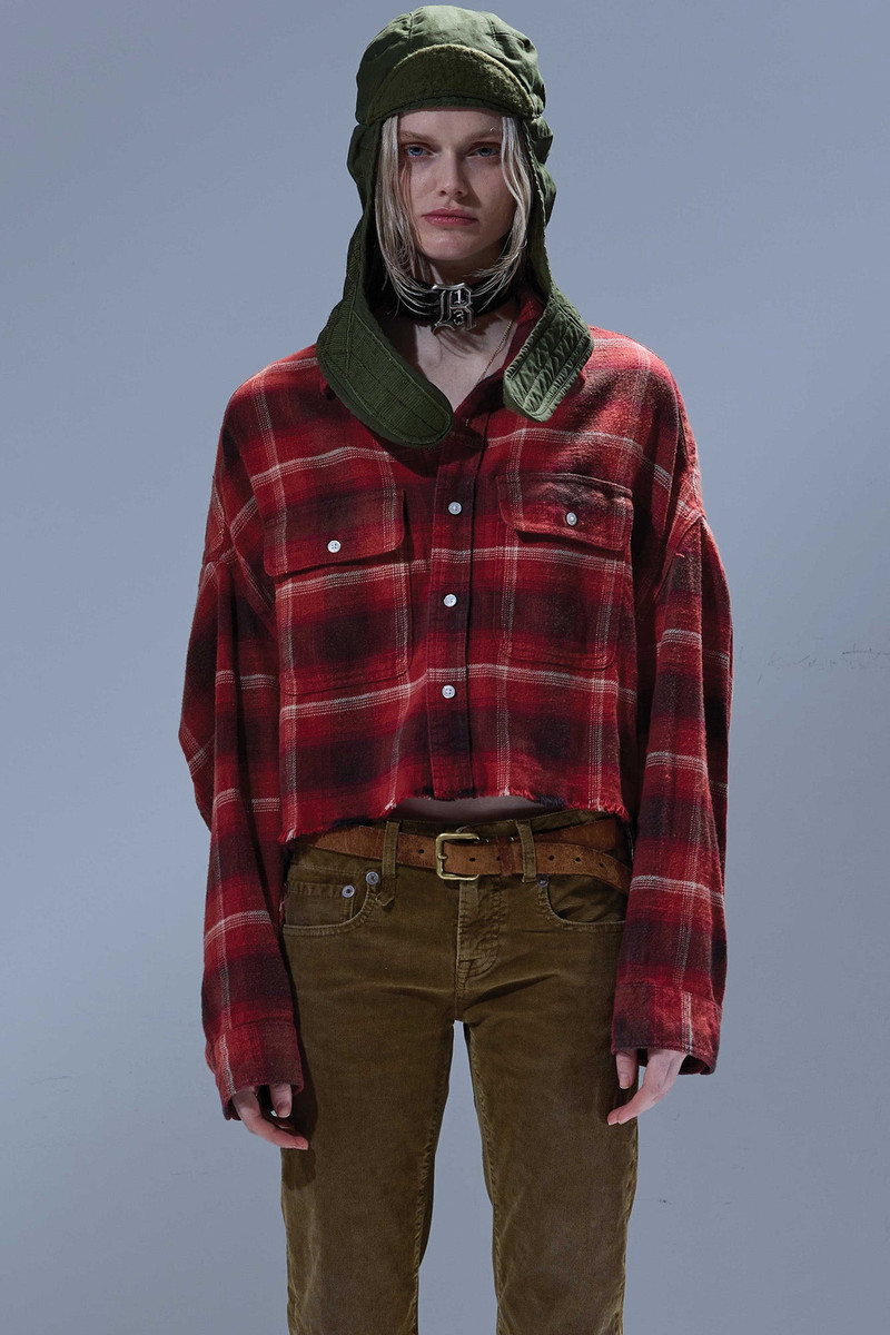 CROPPED WORK SHIRT 1