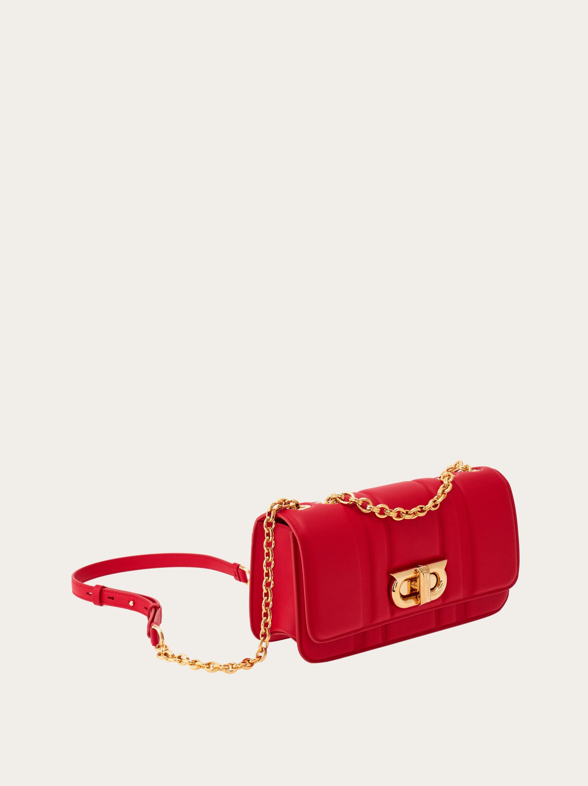 Shoulder bag with new Gancini (S) - 6