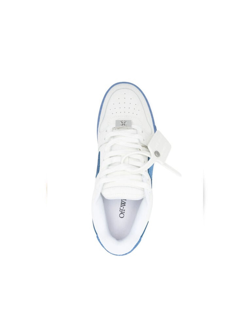 White/Dusty Blue Out Of Office Metal 3