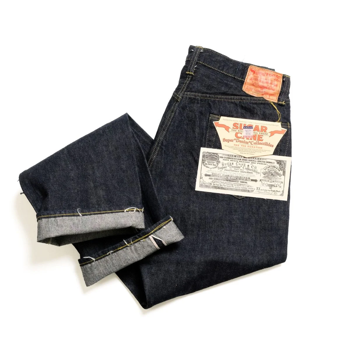 Super - Denim - Collectibles #50 13.5oz. DENIM WAIST OVERALLS - 1940’s SPECIAL - Made in USA - SC490 - 1