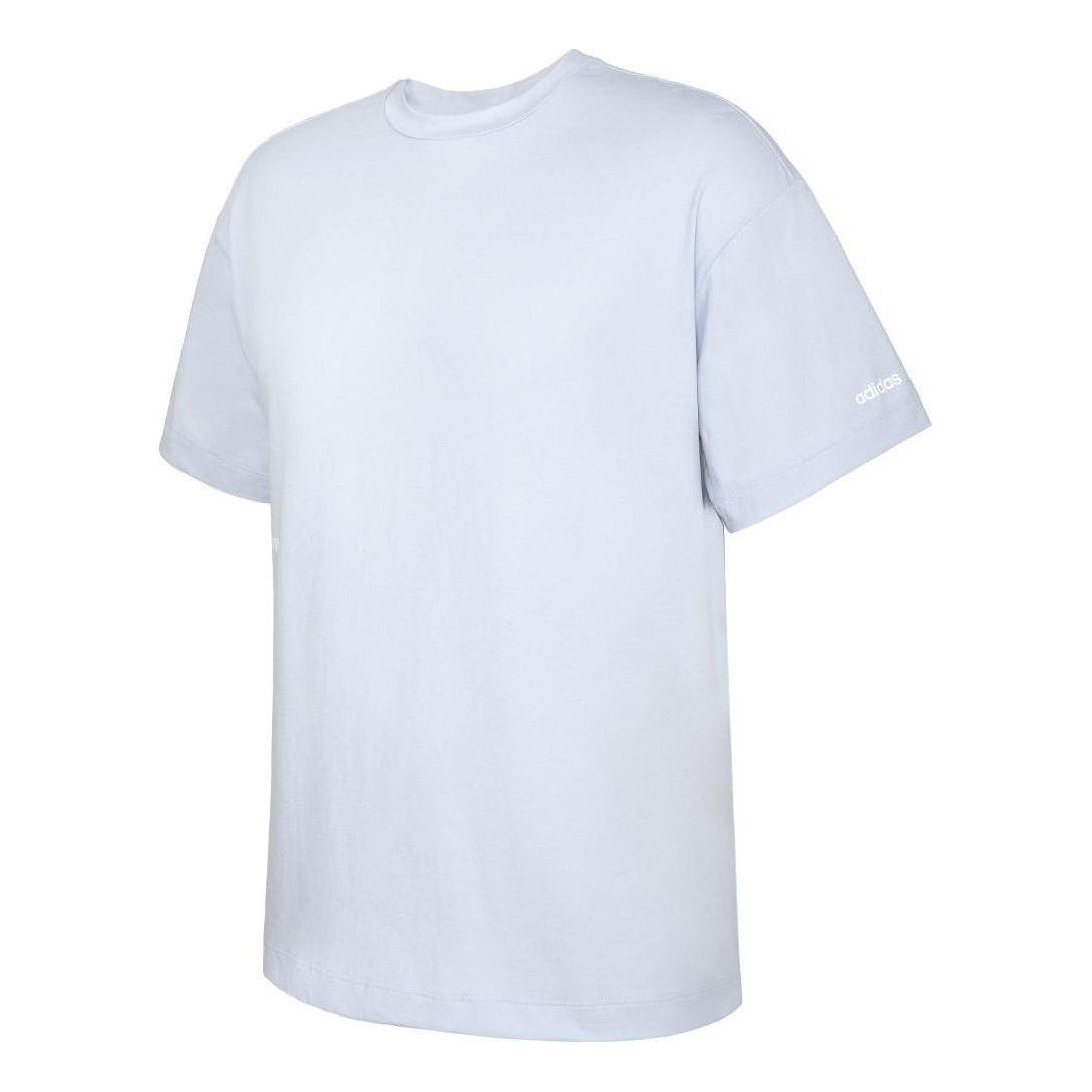 adidas Standard overfit T-Shirt Asia Sizing 'White' JI8477 - 1