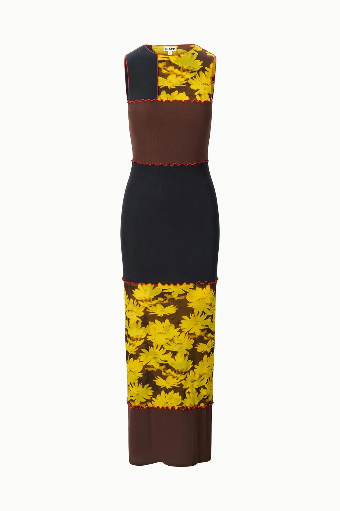 STAUD PRIMO DRESS DAISY MULTI - 1