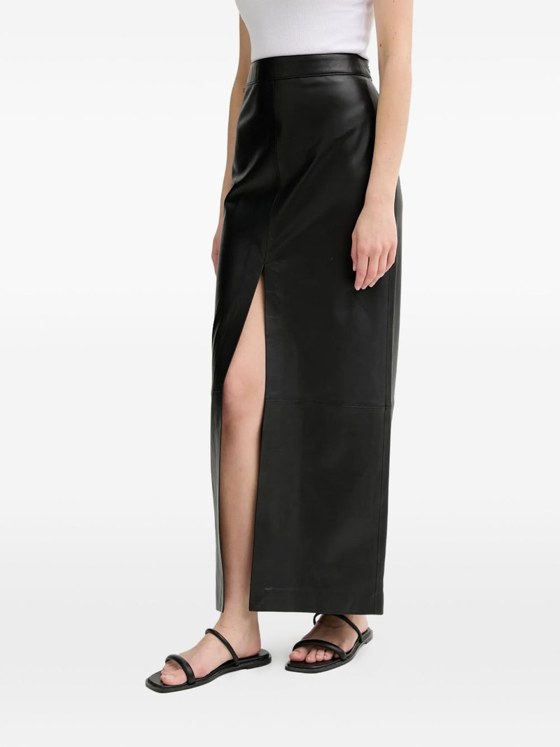 slit-detail maxi skirt 3