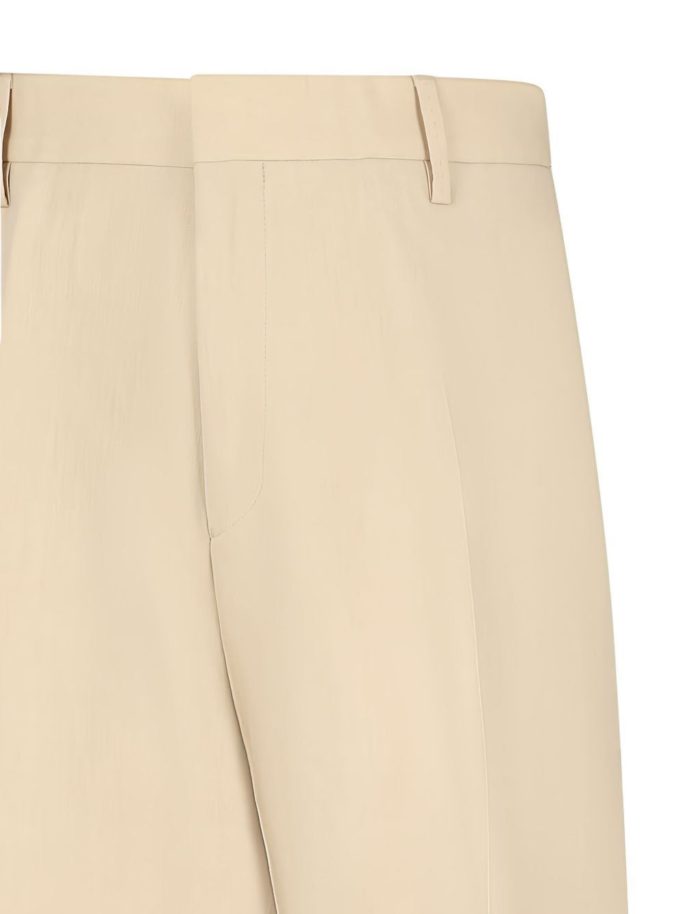 pleat-detail trousers - 3