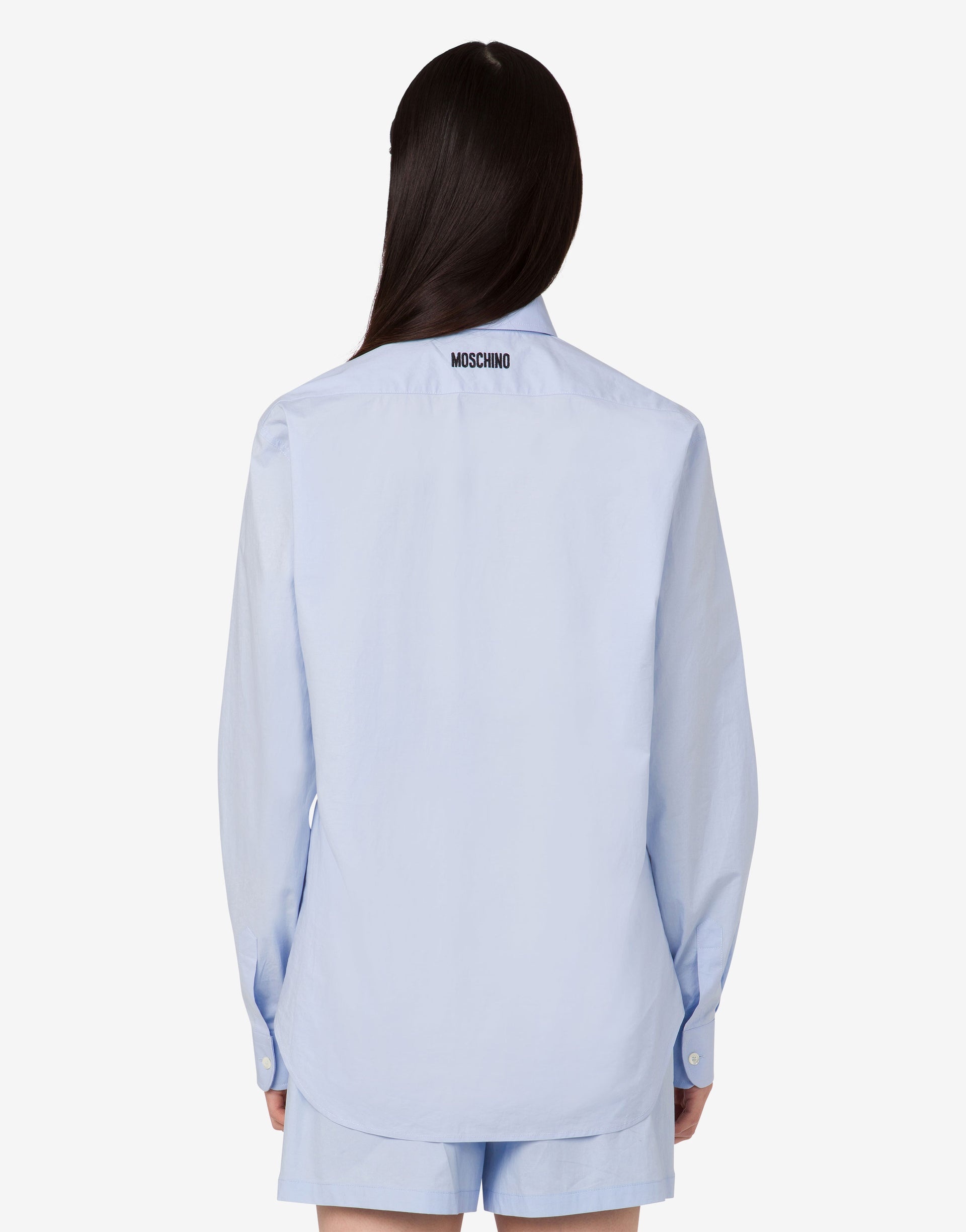 COTTON POPLIN SHIRT GOOSE - 3