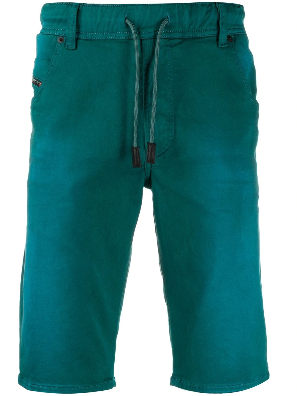 dyed jogger shorts - 1