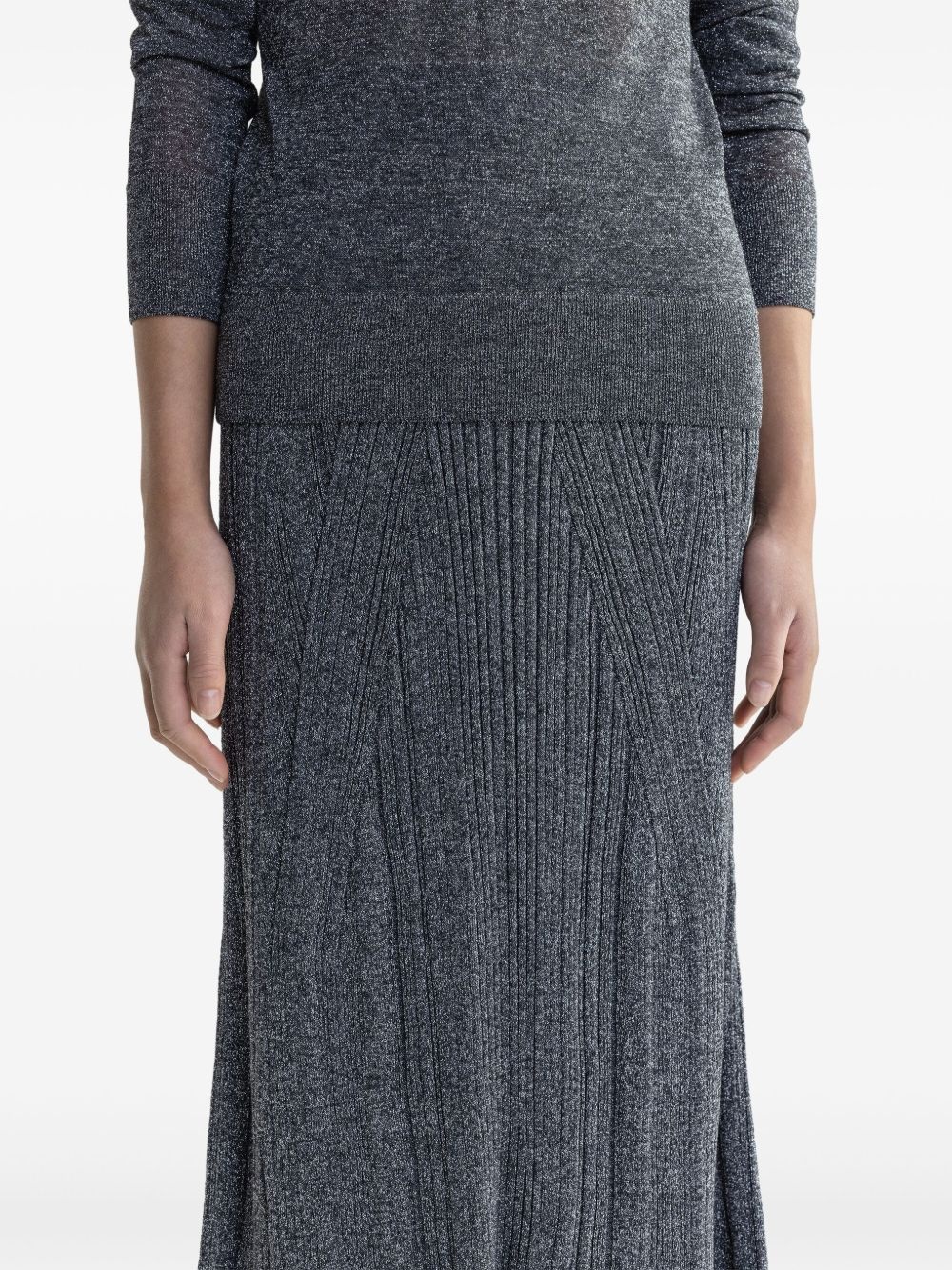 Mossy midi skirt - 5