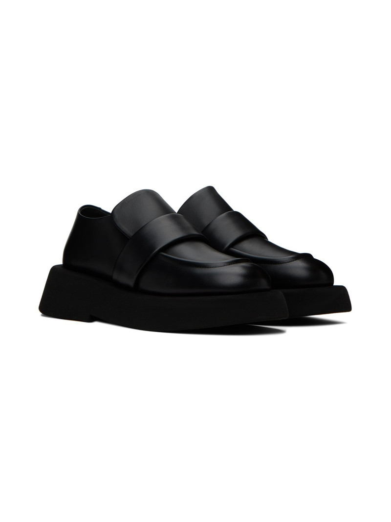 Black Gomme Gommellone Loafers 4