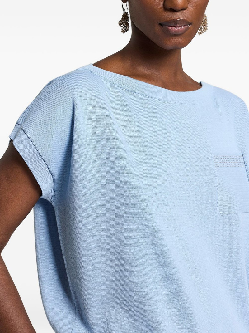 cotton knitted T-shirt 4