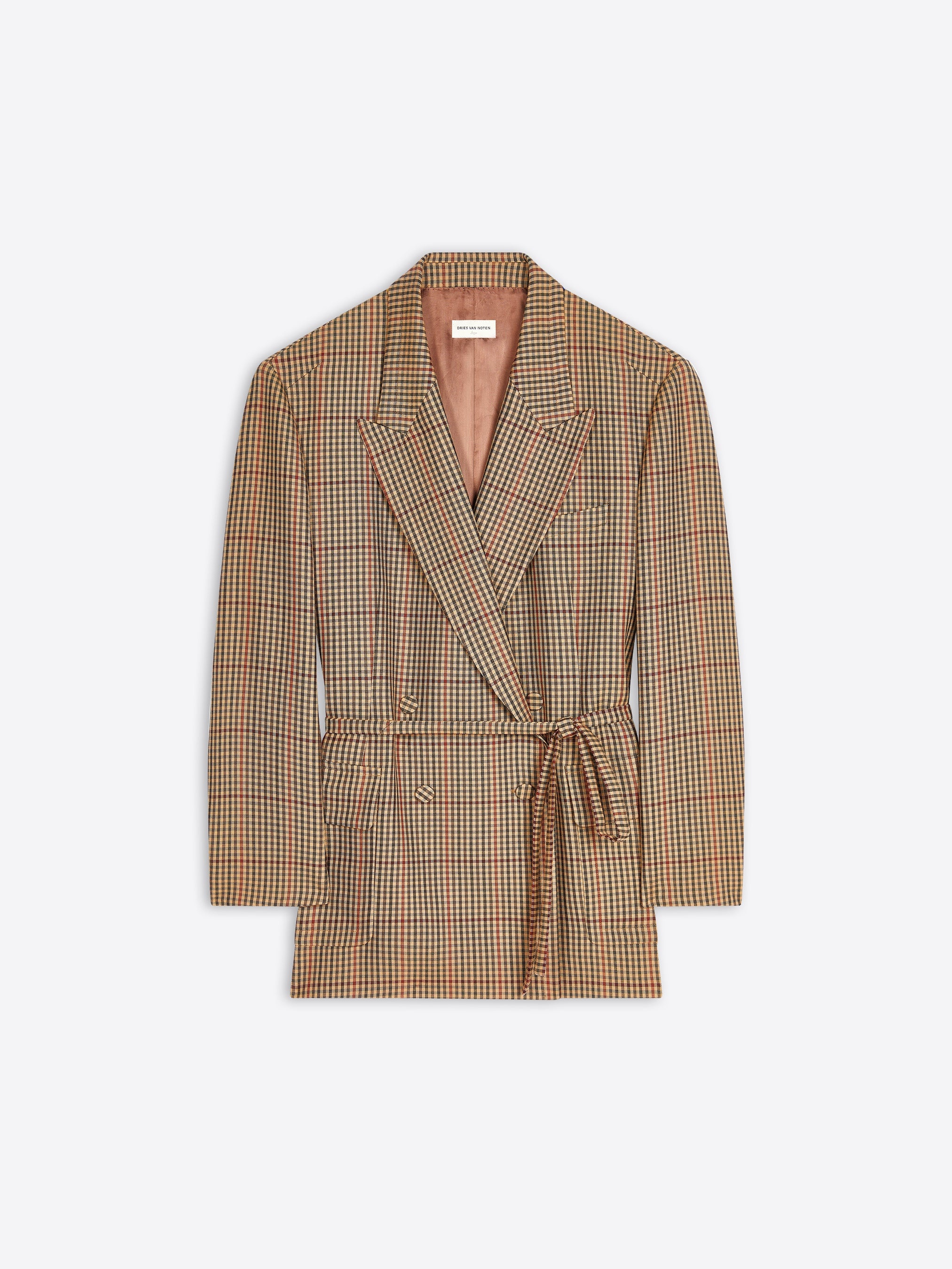CHECKED BLAZER - 1