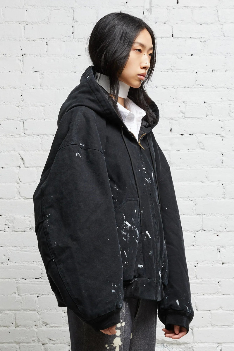 SEAMLESS WORKWEAR JACKET - BLACK CANVAS 3
