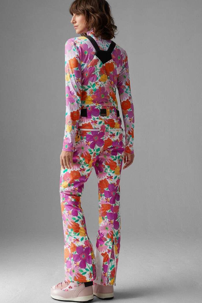 Ivie Bib pants in Violet/Pink - 3