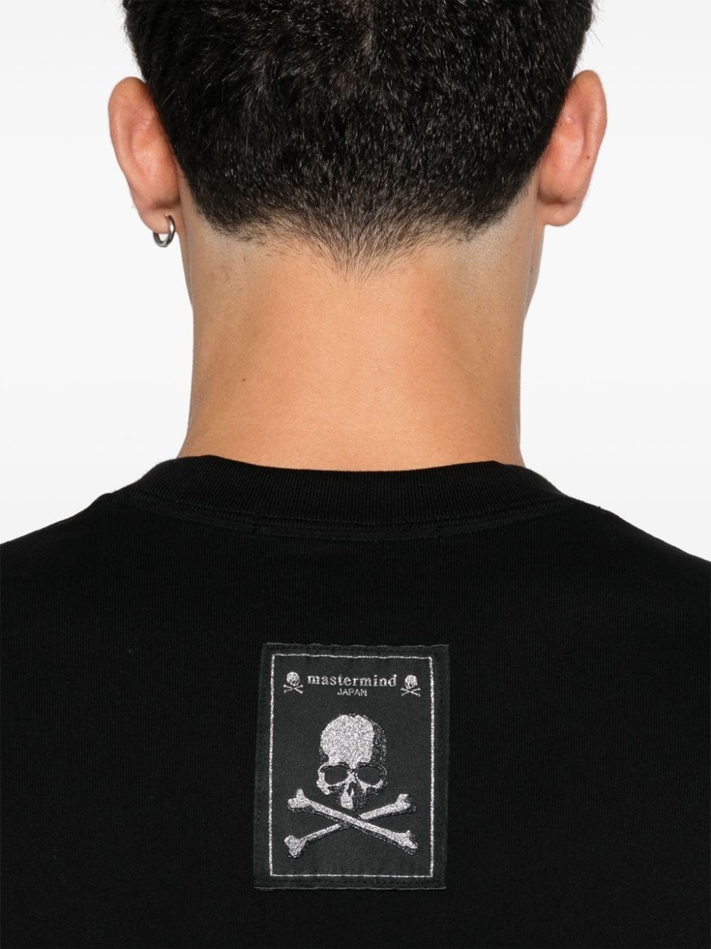 blurred skull T-shirt - 5