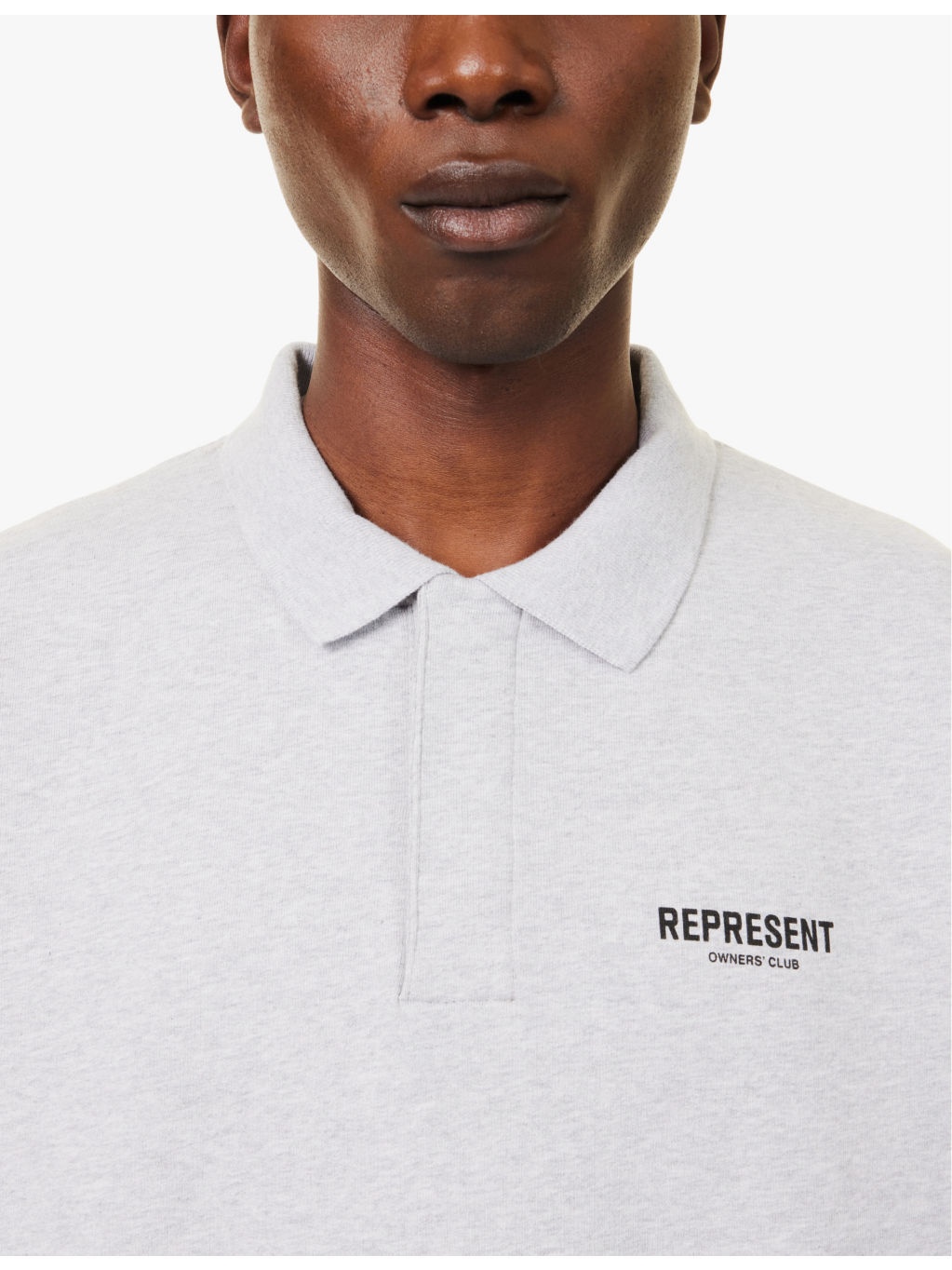 Owners Club polo collar relaxed-fit cotton-jersey sweatshirt - 5