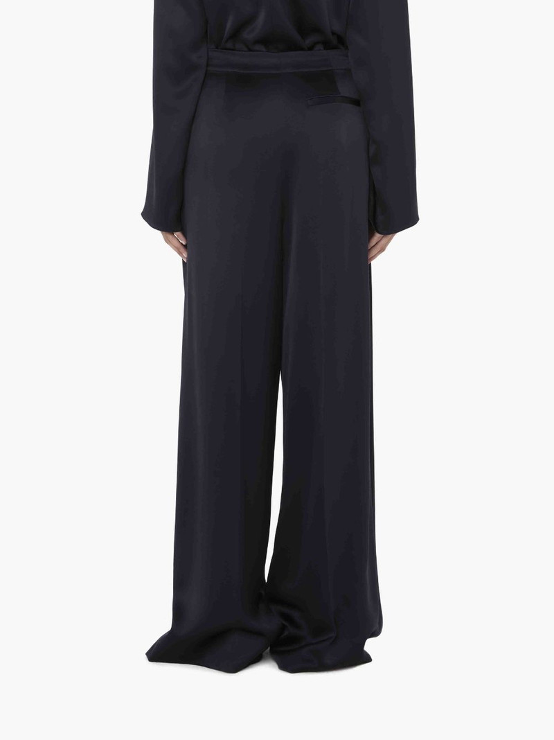 CROSSOVER STRAP WIDE LEG TROUSERS 3