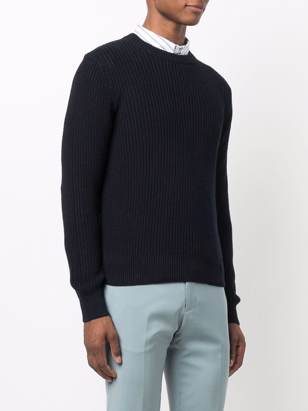 crewneck cashmere jumper - 3