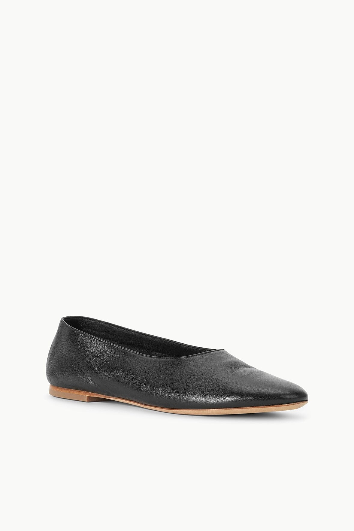 STAUD ALBA BALLET FLAT BLACK - 3