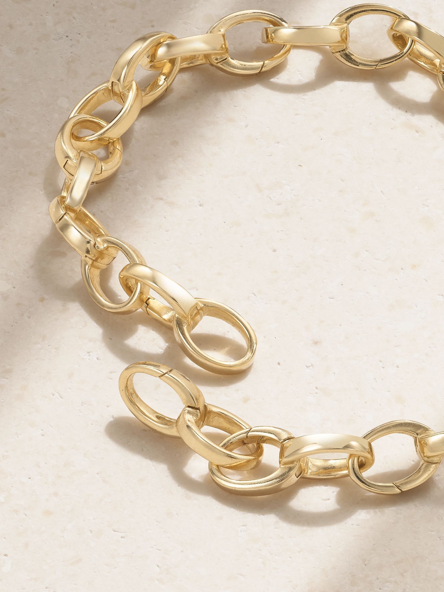Bee 14-karat gold diamond bracelet Gold - 3