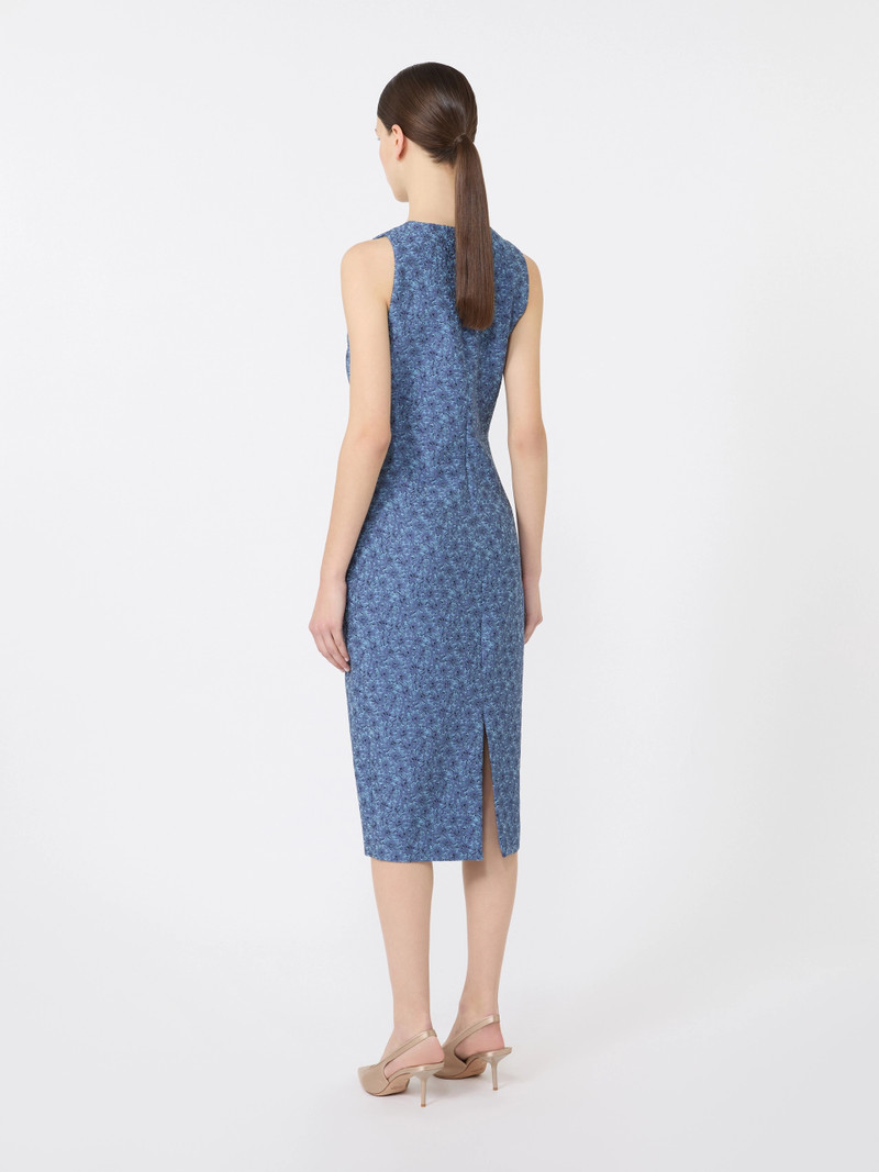 COSE Jacquard cloque dress - AVIO 4