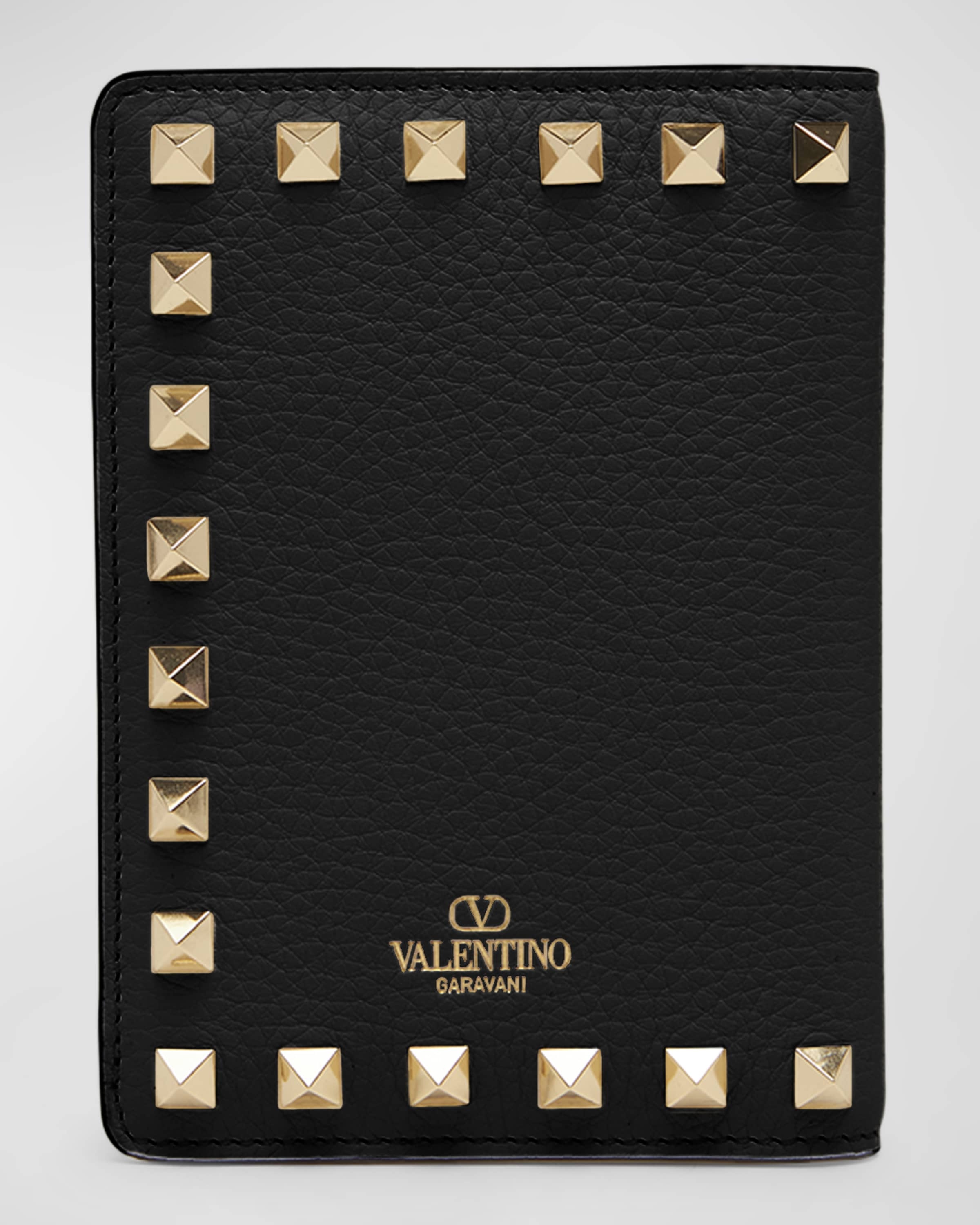 Rockstud Leather Passport Cover - 3