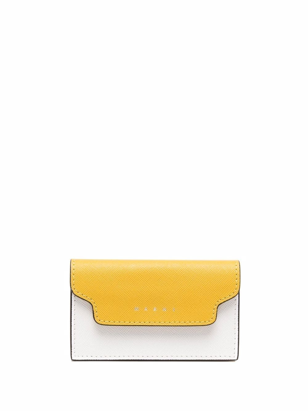 colour-block envelope wallet - 1