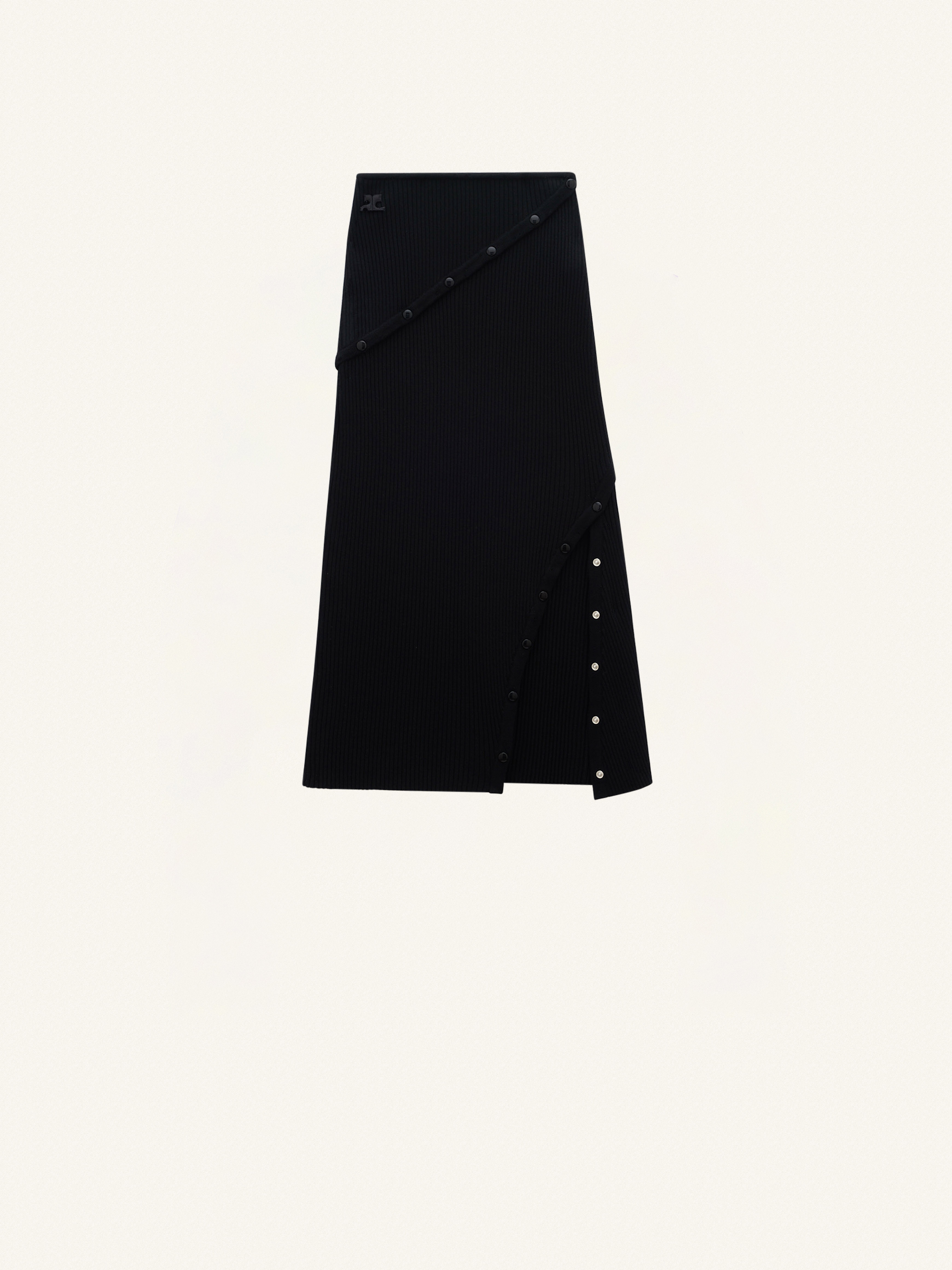 MULTI STYLING RIB KNIT SKIRT - 1