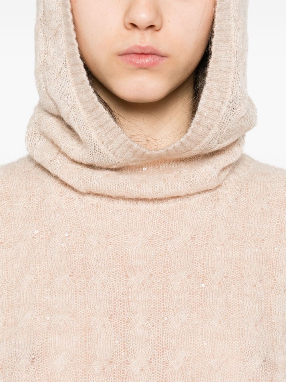 mohair-cotton-blend sweater - 5