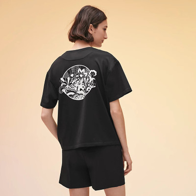 Hermès T-shirt with maxi print outlook
