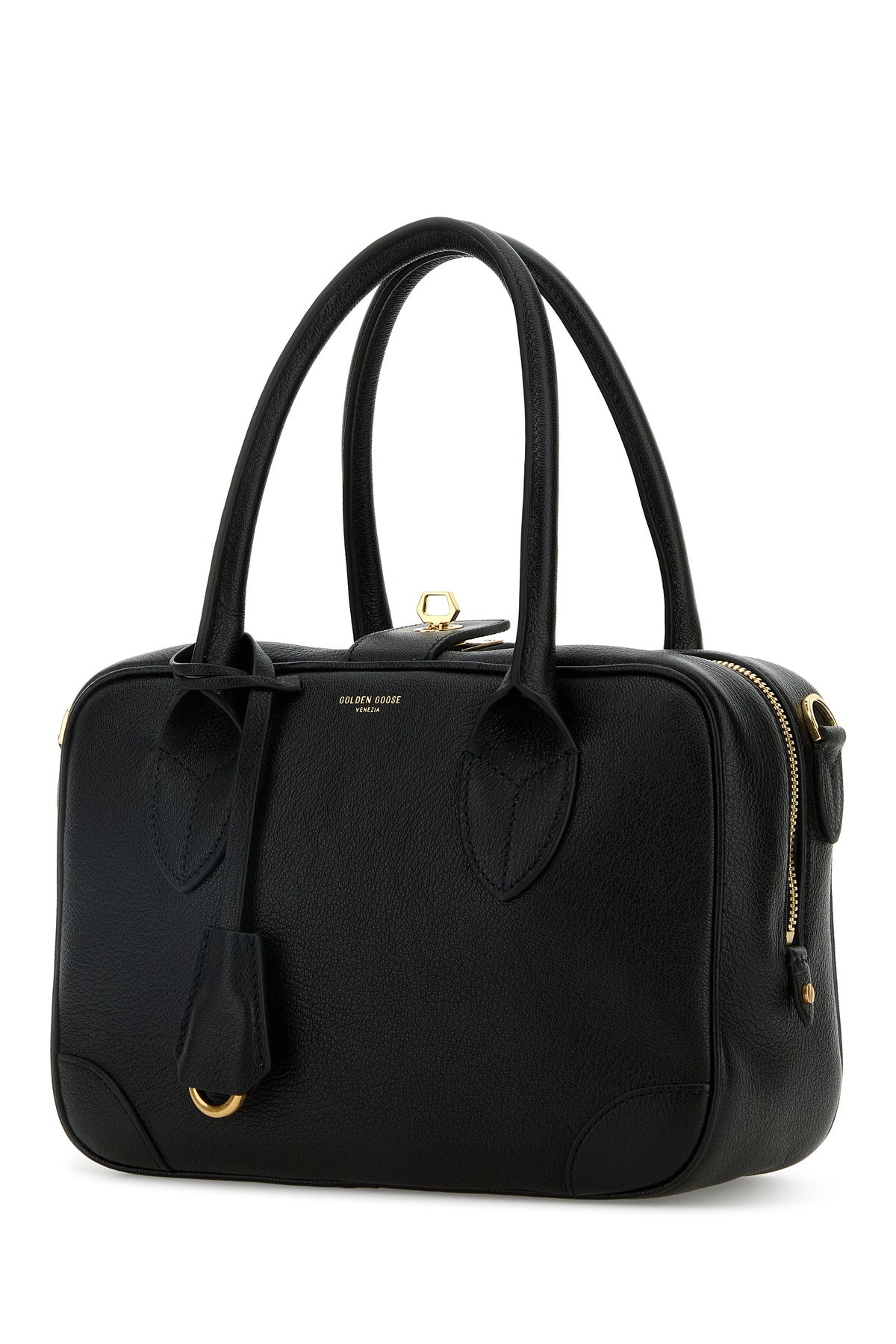 Black leather Vita handbag - 2